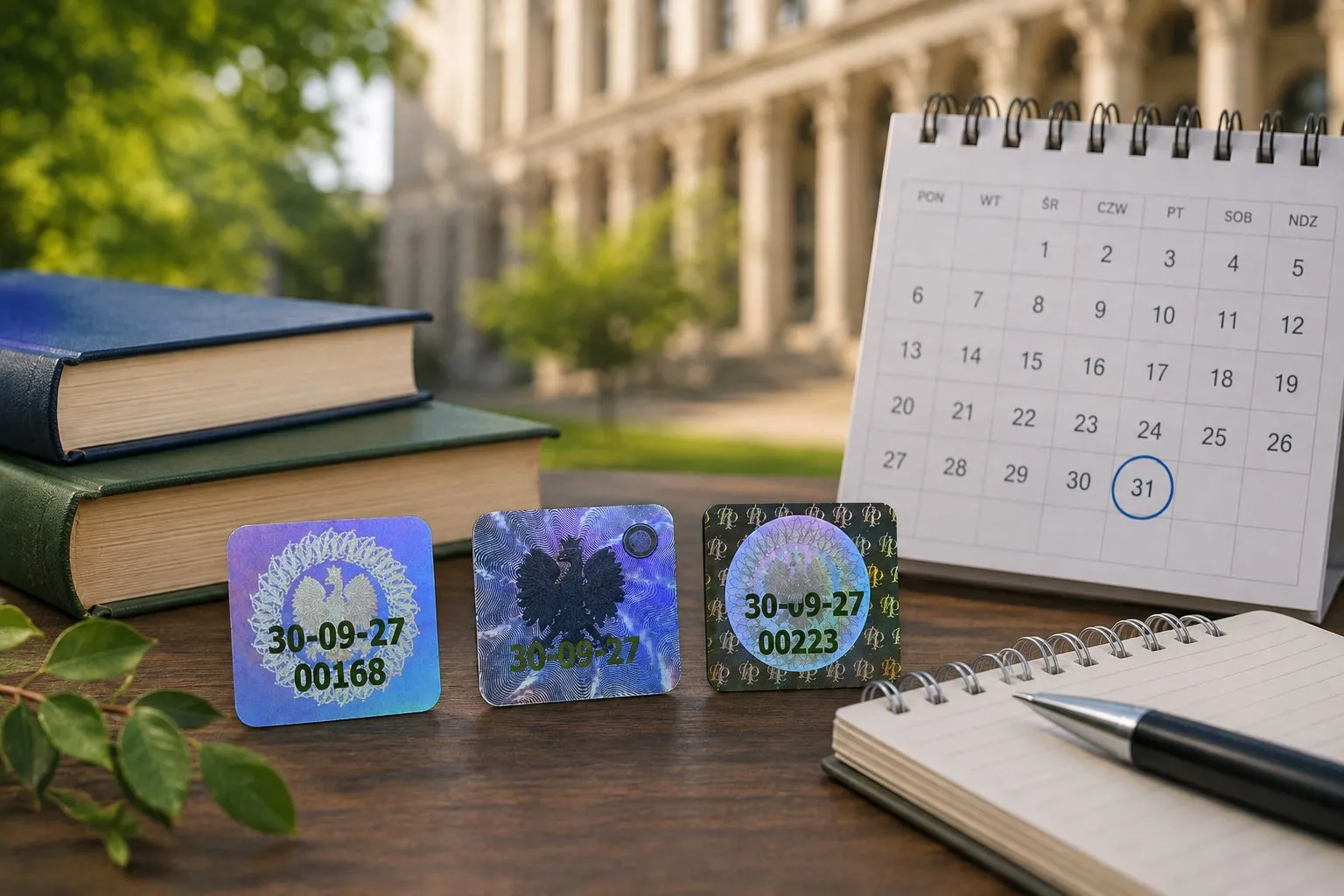 Hologram naklejany na legitymację studencką ELS – czym jest i jak wygląda