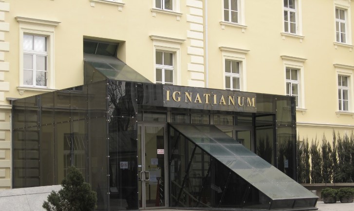 Akademia Ignatianum w Krakowie oryginalne naklejki na legitymację ELS