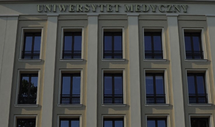 Uniwersytet Medyczny w Lublinie naklejka na legitymację studencką