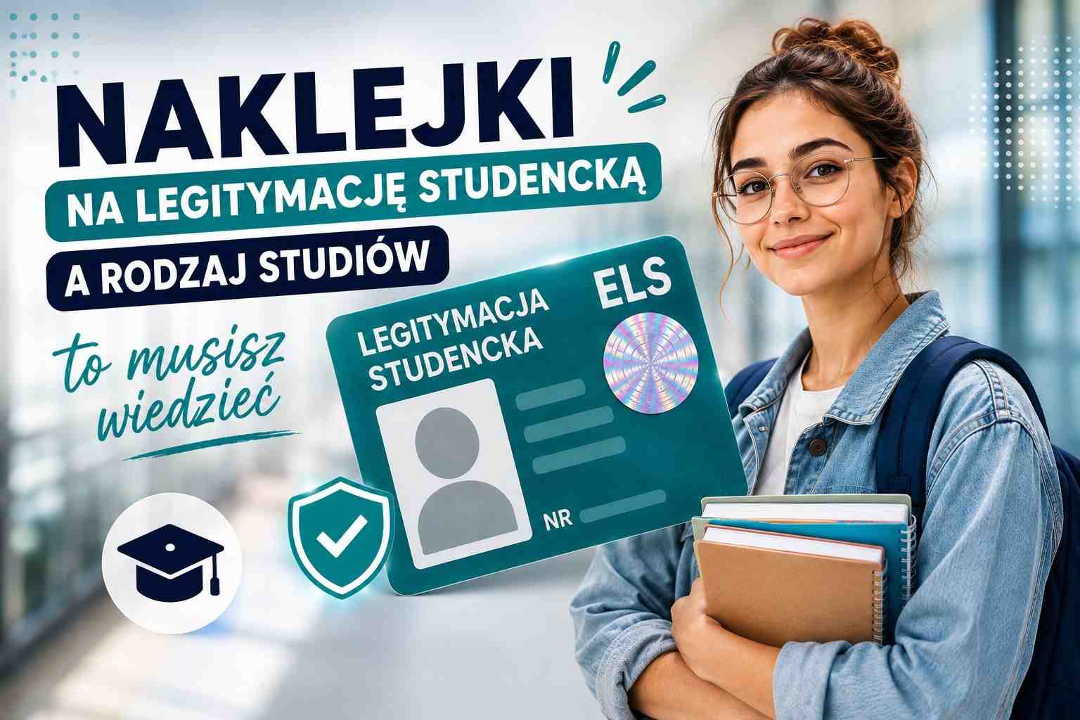 Naklejki na legitymację studencką a rodzaj studiów – hologramy ELS