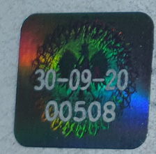 Hologram na legitymację doktorancką 2020 – kolekcjonerski wzór ELD