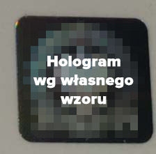 Hologram według własnego projektu – indywidualny hologram kolekcjonerski